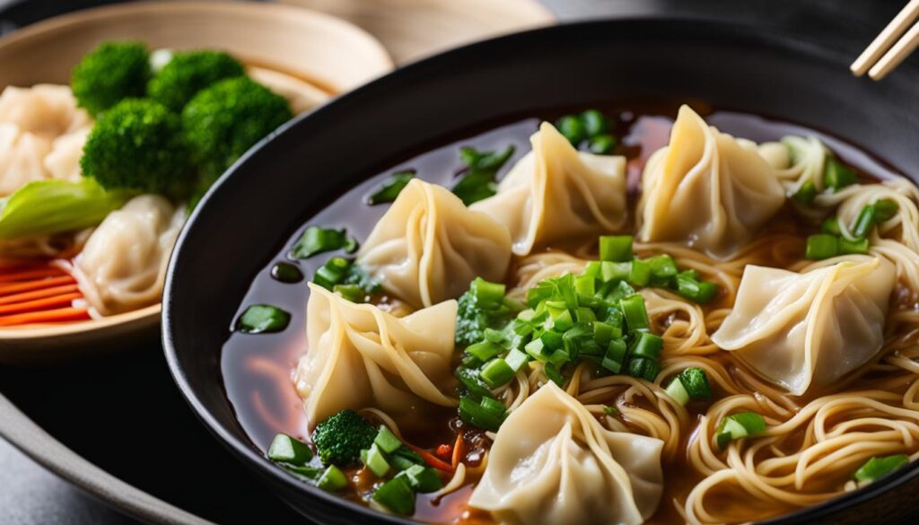 Shanghai Wonton Noodle