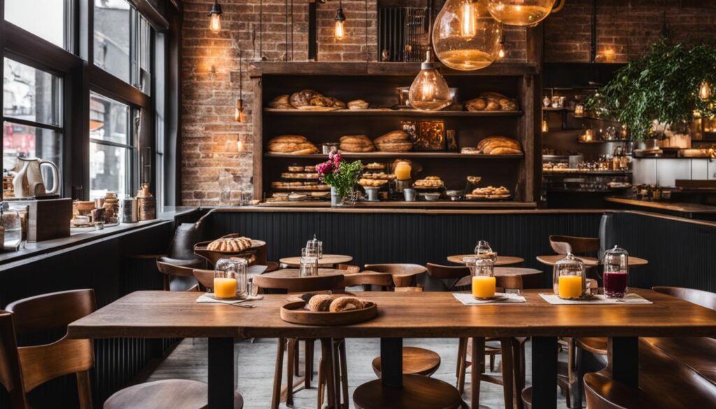 brunch places with great ambiance in Toronto